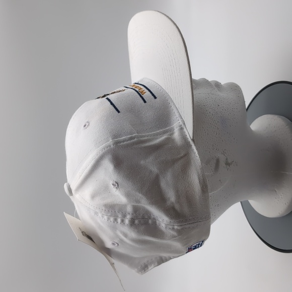 The Game| NWT Vintage MLB Washington Capitals White Sports Cap Snap Back - Picture 2 of 11